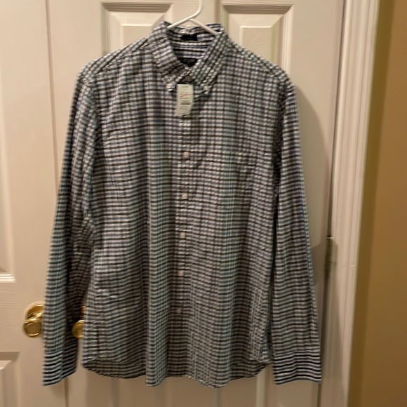 J. Crew Slim Fit Flex Washed Shirt - Picture 1 of 4
